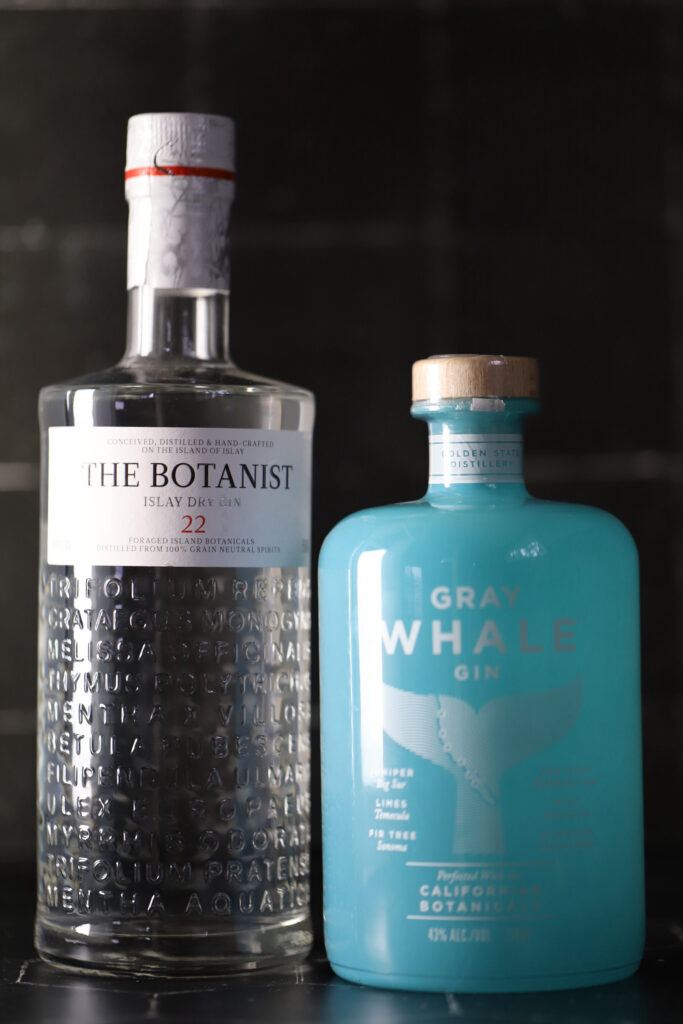 Gray Whale Gin, The Botanist Gin